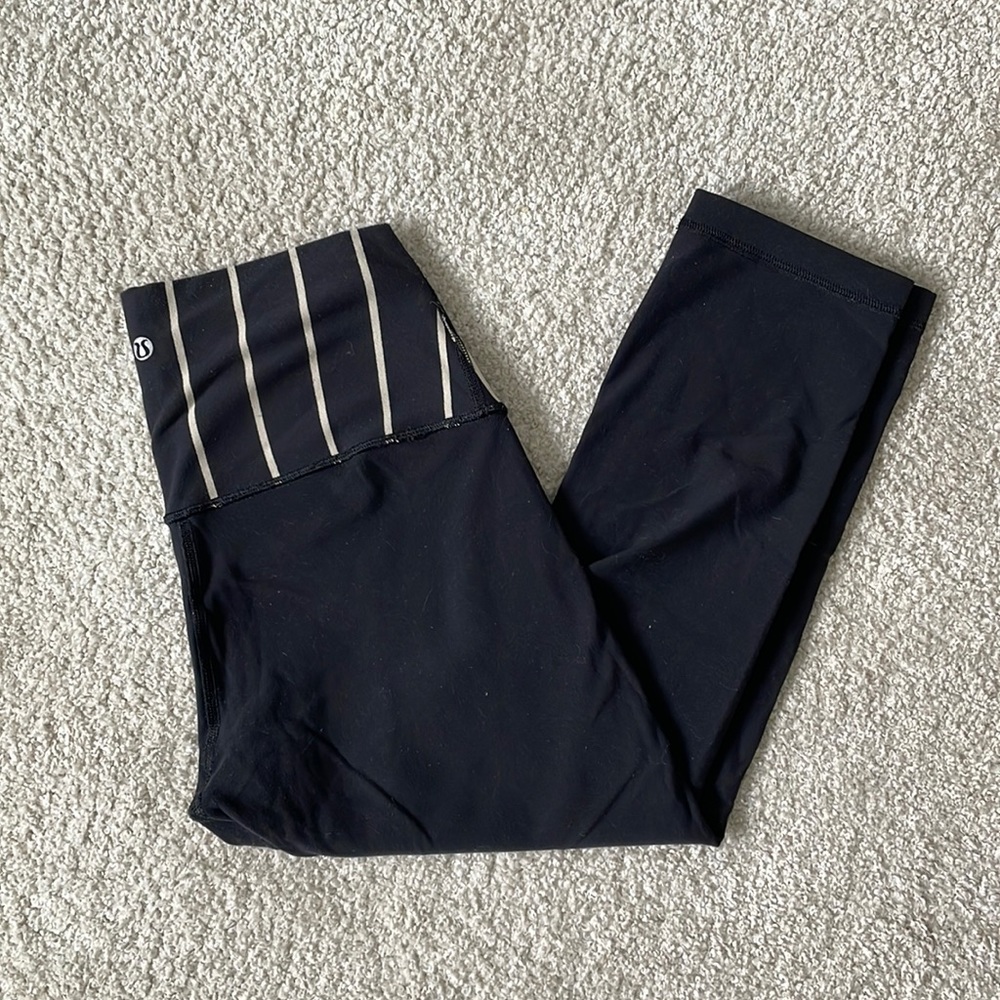 Wunder under foldover crop leggings